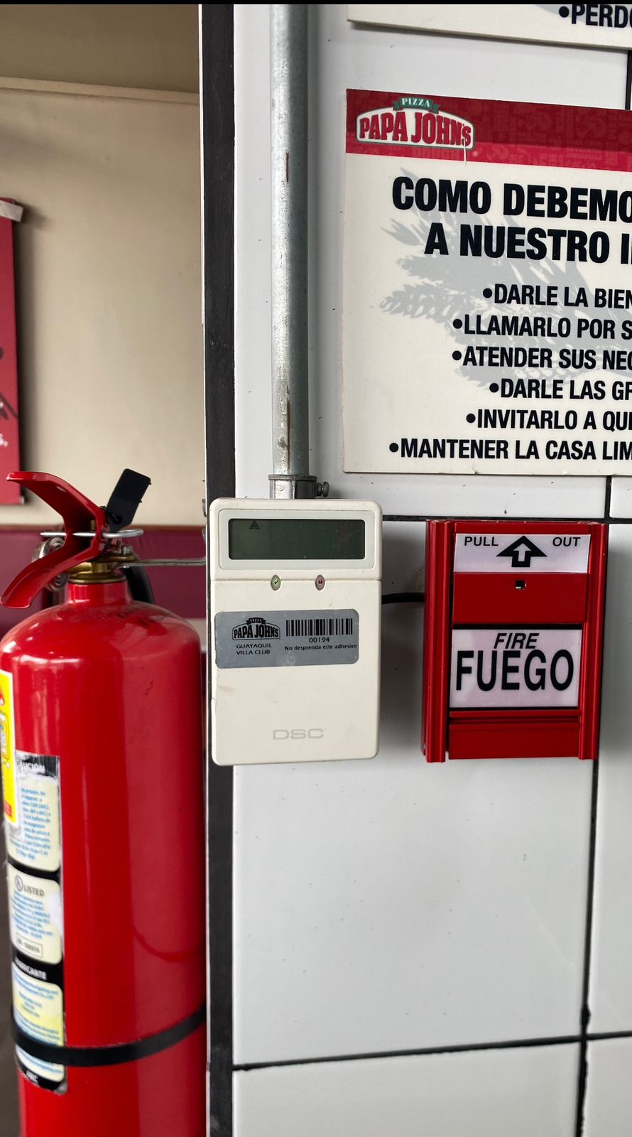 Sistema de detección de humo - instalación